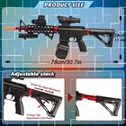 M416 Dual Mode Gel Blaster Electric Splatter Toy - Outdoor Games Age 12 