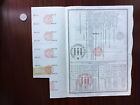 China Government 1925  50 Usd 5  State Gold Bond With Coupons Uncancelled
