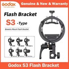 Godox S3 S-type Flash Bracket Bowens Mount Holder V100 V1pro Ad200proii V860iii