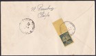 Israel Haifa Cover 1949 To Pay 20 - Doar Ivri Postage Due 20m Tab