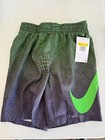 Boys  Nike Grid Swoosh Breaker  Volley Swim Trunks Bathing Suit