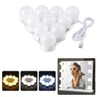 14 Led Hollywood Vanity Mirror Lights Kit - Dimmable Makeup Lamp  Daylight