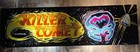 Game Plan Inc  Killer Comet Arcade Video Game Marquee Original Very Rare