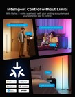 Govee Rgbic Floor Lamp  1000lm Smart Led Corner Lamp  Black