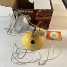 Vintage General Electric Deluxe Time-a-tan Sun Tanner Lamp Ge Rsk6a  Works 