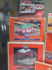Lionel O o27 Gauge Train Lot 18 Boxed Items Freight Cars Bridges   Accessories