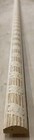 20 Feet Of 3 4  Wide Embossed Wood Moulding  5 Pieces 48  Long   142