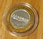 Aladdin Las Vegas Nv   Casino  10 Gaming Token  999 Fine Silver Strike