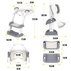 Hbtower Potty Training Seat With Step Stool Ladder For Toddlers Adjustable Ki   