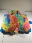 Pillow Pets Peace Rainbow Tie Dye Bear Soft Stuffed Animal Plush Hippie Kids