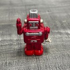 Mini Vtg Japan Tintoy Robot Wind-up In Original Box