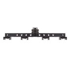 Aluminum Four Hot Shoe Speedlight Stand Bracket Mount Holder For Flash Camera