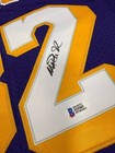 Nba Magic Johnson Jersey Hand Signed Autographed Bas Coa