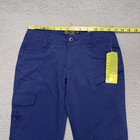 Cub Scouts Pants Girls Medium 10 Blue Uniform Roll Up Cargo Bsa Official New