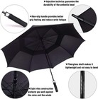Golf Umbrella Large 58 62 68 Inch Automatic Open Golf Umbrella Extra Large 