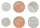 Trinidad   Tobago 5-25 Cents 3 Pcs Set  2017-2023  Km  30b-32b  Mint X 10 Pcs