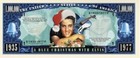     Pack Of 10 Elvis Presley Blue Christmas 1 Million Dollar Bills Novelty Money    