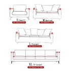 Stretch Sofa Covers Printed Couch Cover Slipcovers Protector 1 2 3 4-seater