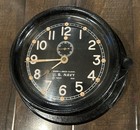 Wwii U s  Navy Chelsea Mark I  Deck Clock 1941 With Original Shock Plate Working