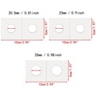 Cardboard Coin Flips 2x2 Holders For Collection Assorted Sizes Set 300 Pcs