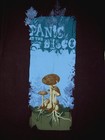 Panic At The Disco Concert Tour T Shirt Mushrooms Vintage Size Medium