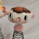 Vintage 1959 Holt Howard Rock N Roll Kids Salt Pepper Shakers On Springs Rare 