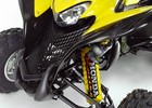Yellow Shock Covers Honda Racing Trx 250 Trx 300 Trx 400 Ex Trx400 X  set Of 3 