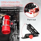 Qucik Release Fire Extinguisher Mount Bracket For Utv Honda Jeep Wrangler 2007 