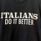 Madonna Italians Do It Better 2024 Celebration Tour T Shirt Double-sided - Small