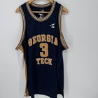 Vintage Stephan Marbury Georgia Tech Jersey Xl Mens Basketball Starbury 90s