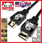 4k Hdmi Cable 2 0 Uhd Ultra High Speed 2160p Hdr 60hz 18gbps Dolby Hdcp Hdtv Hd