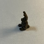 Vintage Miniature Pewter Figure Bunny Rabbit Easter Hong Kong 1    Detailed