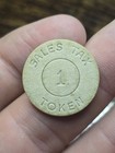 1940s Alabama 1 Mill State Sales Tax Token Fiber Coin Dept Of Revenue Vintage