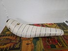 Vintage 70s Schwinn Stingray Banana Seat Saddle White Persons Usa 18  Original