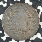 1890-h Sarawak 1 Cent Lot c9852