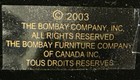 Vintage 2003 The Bombay Company Imperial Pen   Business Card Holder Set Box New