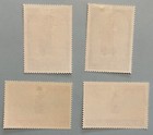 Lebanon Liban 1938 Airmail Complete Set 4 Stamps Scott  C556 - C559 Mh  a109 