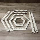 Vintage Love   Money Hexagon Lap Weaving Loom Set John Alan New In Box Complete