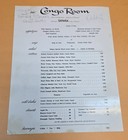 Vintage 1960 s Las Vegas Hotel Restaurant Menu Lot Sahara Riviera Congo Room