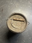 Vintage Falls City Minnow Bucket  Two Piece Galvanized  Used