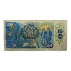 1988 Czechoslovakia 20 Korun Paper Money Banknote - P    95
