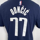 Luka Doncic  77 Dallas Mavericks Nba Nike Dri-fit Navy Jersey T-shirt Mens Xl