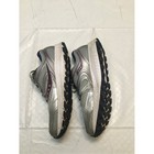 Saucony Silver Mesh Running Shoes Purple Accents Lace-up Cushioned Size 9