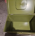 Vintage Wilson Wil-hold Avocado Green Plastic Sewing Box W tray- Usa