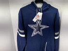 Dallas Cowboys Hoodie Sweatshirt Men Xl Blue Pullover Nfl Team Apparel Logo Nwt