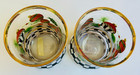 Mackenzie-childs 59232-2133 Deck The Halls Tumbler  set Of 2  Glass Set  New 