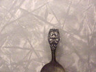 Vintage Watson Bow-tie Kitten Sterling Silver Nursery Rhyme Baby Spoon