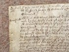 1659 Manor Of Duffield Derbyshire 17th Century Manuscript Vellum Deed Document