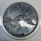 2023 Mexico Libertad 1 4 Onza Proof Silver Coin Yellow Blue Toned Mint Capsule