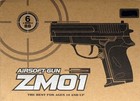 Cyma Zm01b Compact Metal Spring Airsoft Pistol  black      220 Fps